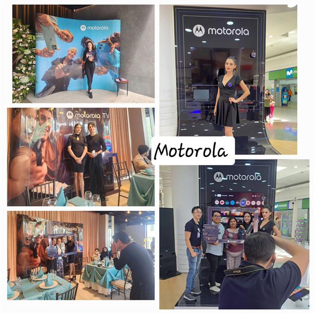 Activaciones de marca para Motorola en centros comerciales