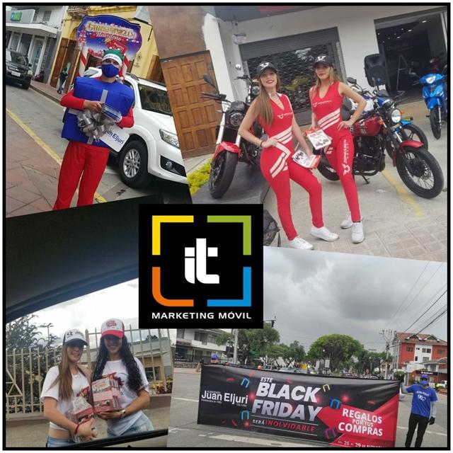 Pasacalles y promotores en activación BTL